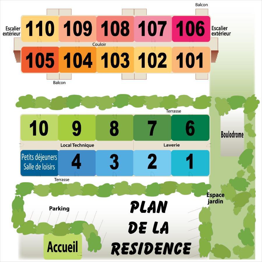 ז'ונזאק Residence Hoteliere Helios מראה חיצוני תמונה